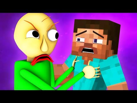Bob Animation - Baldi vs Monster School 2: Respawn (Minecraft Mobs Challenge Funny 3D Animation)