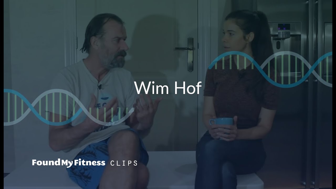 Wim Hof discusses his breathing technique in response to the cold