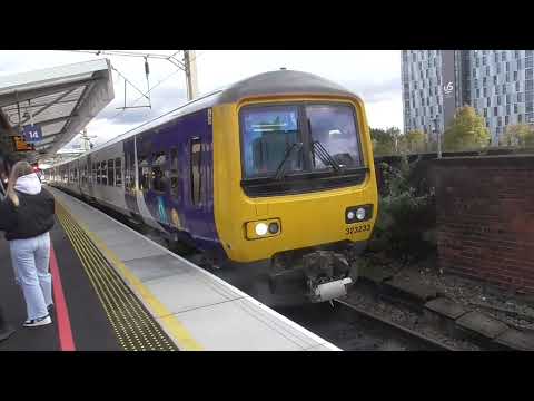 Northern Class 323233 Departure Manchester Piccadilly for Liverpool Lime Street