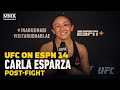 UFC on ESPN 14: Carla Esparza Tried to Put Blood From Cut on Marina Rodriguez - MMA Fighting