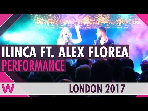 Ilinca ft. Alex Florea "Yodel It!" (Romania 2017) LIVE @ London Eurovision Party 2017