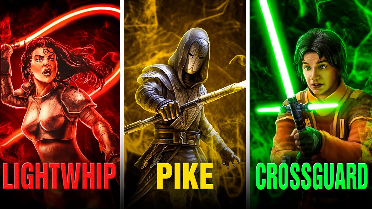 EVERY SINGLE Lightsaber Type/Variant Explained!