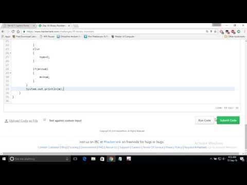 Day 10 Binary Numbers Hackerrank Java