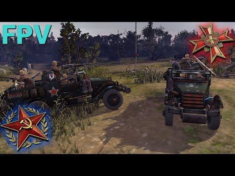 COH2 FPV AT Partisans in a M3A1 counters axis?