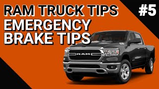 Emergency Brake Tips - Ram Truck Tips