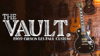 Video thumbnail for THE VAULT - Episode 2 | 1969 Gibson Les Paul Custom | Guitars In The Attic by Guitars In The Attic