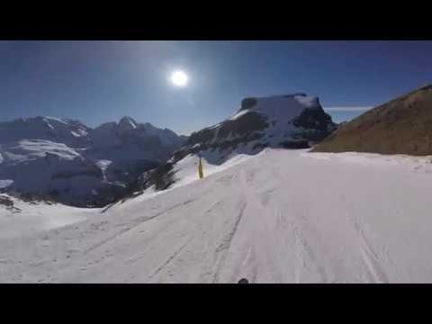 Fox Toulour || HD 4K, Dolomiti Superski ITALY, ARABBA 6 /  Porta Vescovo 2478m , SNOWBIKE BRENTER.