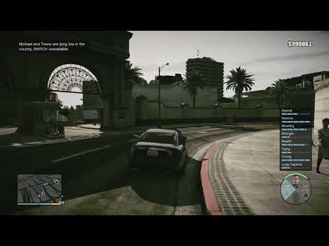 GTA V can’t switch to Michael and Trevor because they are laying low in the country