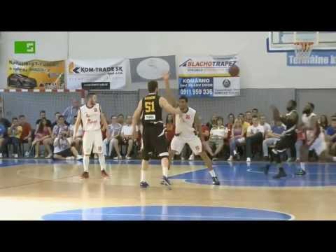 Highlight  MBK Rieker Komárno  Inter Incheba Bratislava, 3z. finále extraligy, muži