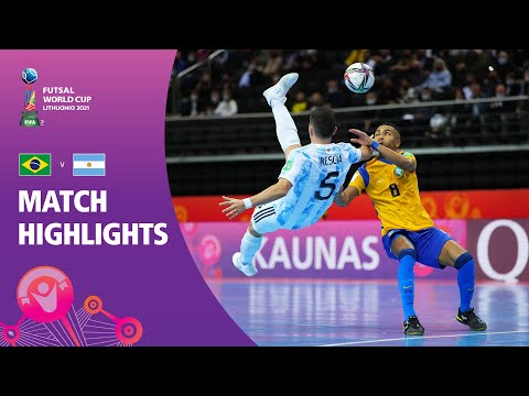 Brazil v Argentina | FIFA Futsal World Cup 2021 | ...