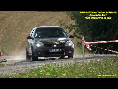 Karol ZARDZEWIAŁY / Adrian MROSZCZYK -Renault Clio Sport - 7 Rajd Stomil 04/05-08-2018