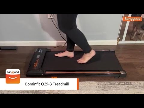 Reviewing Bominfit Q29-3 2.5HP 2 in 1 Desk Treadmill - Shop on Banggood