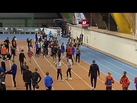 Bieg na 600m K Seria 1 - Mityng Otwarcia Sezonu Halowego 2022 - Hala RKS Łódź