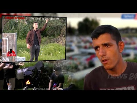 Pse mi ke vjedhur veglat?/Sherr në varreza. Andrea shkon të lajë varrin,kolegu i merr mjetet e punës