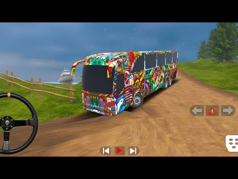 Coach Bus Simulator India Off Road Driving Bus Game Simulator GE GameEpic Gameplay Video Part 21