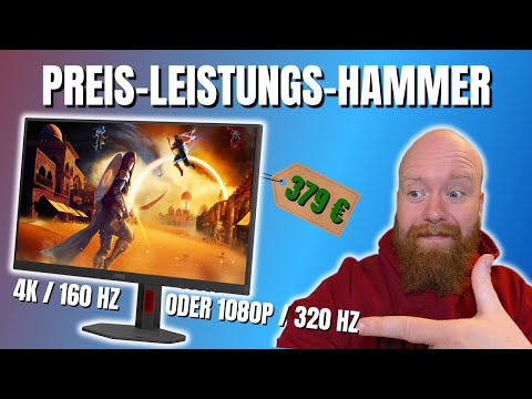 Der beste Budget-4K-Gaming-Monitor 2025? AOC U27G4R im Test!