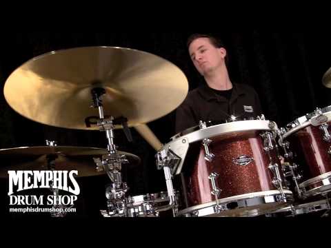 Craviotto Custom Shop Maple Solid Shell Drum Set 20/10/12/14/14 - Antique Bronze Sparkle