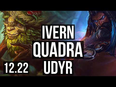 IVERN vs UDYR (JNG) | 6/0/7, Quadra, Dominating | EUW Master | 12.22