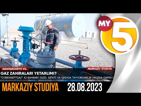 "Markaziy studiya" ko'rsatuvi 28.08.2023