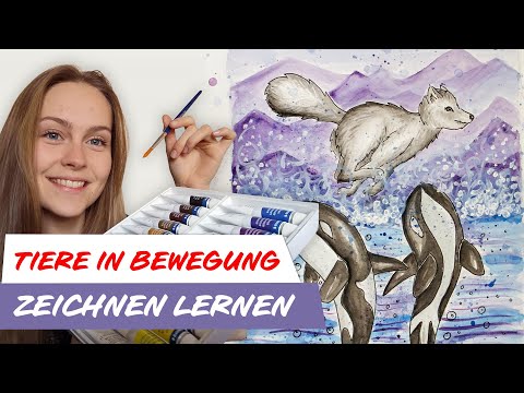 Tiere in Bewegung zeichnen - Tutorial 6 | STAEDTLER Art Class
