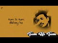 Danish Roomi Tum Hi Tum Prod By MuzammilAhmedmusic Offical Lyrical Video