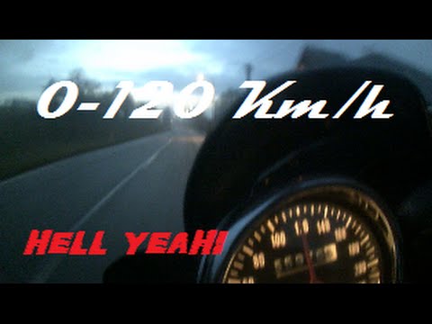 Suzuki Bandit GSF 600 N 0-120 Km/h