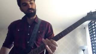 chains of humanity intro - god forbid bass cover