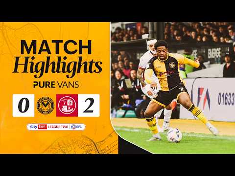 AFC Association Football Club Newport County 0-2 F...