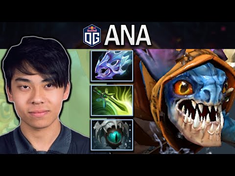 OG.ANA SMURF EPIC ATTACK SPEED BUILD WITH SLARK - DOTA 2 7.30 GAMEPLAY