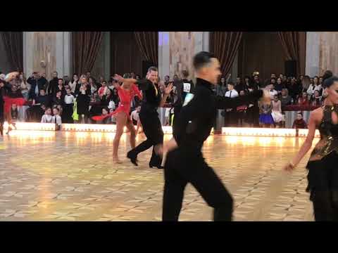 Jens Kristian Auring - Amalie Aune, NOR | Samba | WDSF European Championship Youth Latin 2019