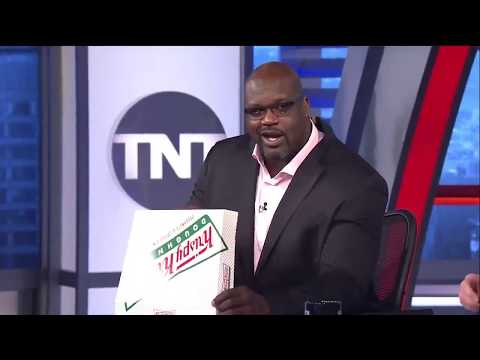 Chuck Gets Nuts To Shaq For Eating Krispy Creme Donuts - Inside the NBA