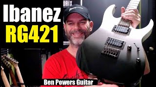 Video thumbnail for Ibanez RG421 - Review & Demo - It's a Keeper! by Ben Powers Guitar