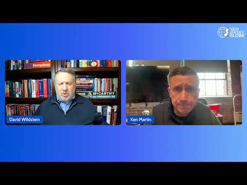 Democratic National Chairman Ken Martin with David Wildstein