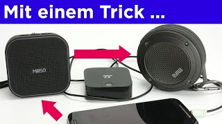 Zwei Bluetooth-Lautsprecher verbinden und Stereo (App) - Drei Möglichkeiten