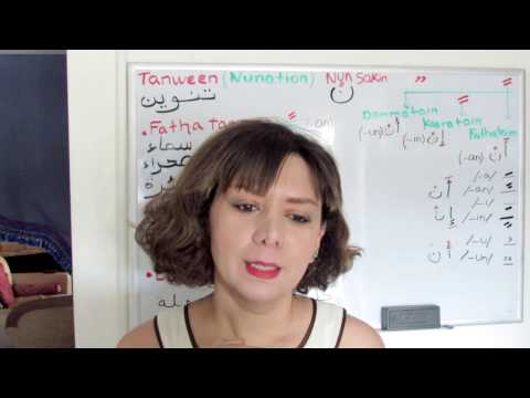 Learn Arabic - Tanween (Nunnation) and Indefiniteness  - Lesson 4