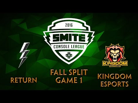 SMITE Console League NA Fall Split Week 7 - returN vs. Kingdom eSports (Game 1)