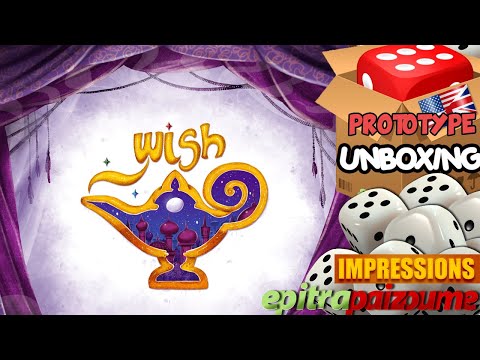Wish - Prototype Unboxing & Impressions (EN) by Epitrapaizoume