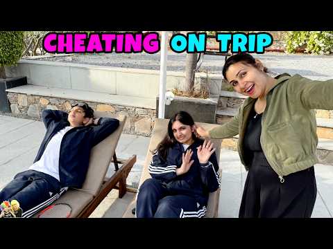 CHEATING ON TRIP | Aayu and Pihu Show