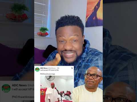 “I can be VP to Peter Obi in 2027. I am open to it now” - Kwankwaso.