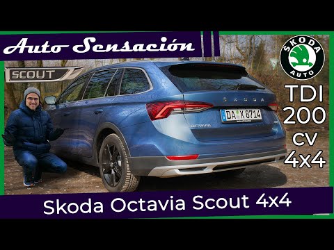Prueba Skoda Octavia 2021 SCOUT 4×4.  El familiar crossover que quiere que te olvides del SUV.