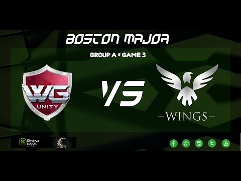☆[BOSTON MAJOR] WG UNITY VS WINGS #GAME 3☆