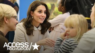 Kate Middleton Steps Out To Support Fellow Pregnant Moms | Access Hollywood
