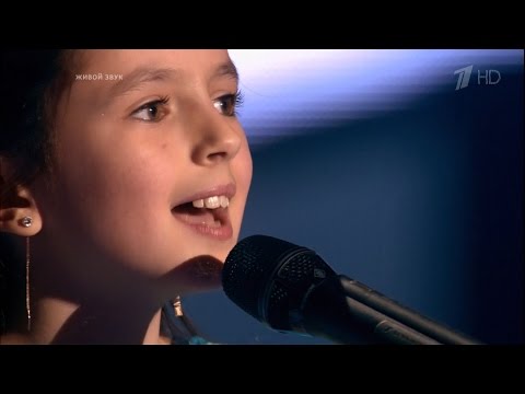The Voice Kids RU 2014 Anastasia — «В горнице» Blind Audition | Голос Дети. Анастасия Дятлова. СП