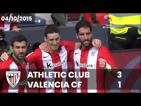 ⚽ FULL MATCH I LaLiga 15/16 I J.7  Athletic Club 3 – Valencia CF 1