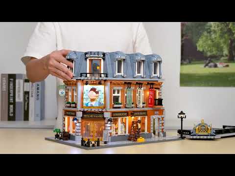 Vidéo Lumibricks Town Life 15007 : Galerie d'art