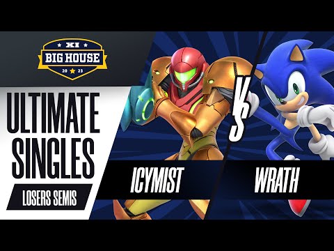 IcyMist (Samus) vs Wrath (Sonic) - Ultimate Singles Losers Semis - The Big House 11