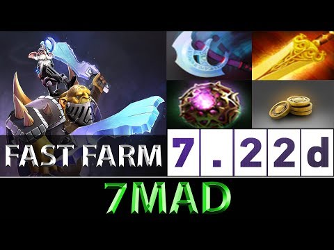 7Mad [Alchemist] Fast Farm Efficient 1100+ GPM ► Dota 2 7.22d