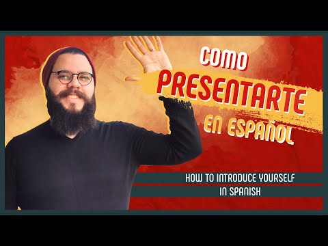 9 Easy Phrases to INTRODUCE YOURSELF in Spanish (+kiss or handshake?) [SPANISH LESSON 2]
