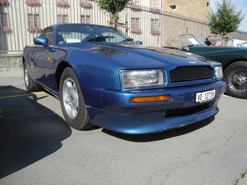 ASTON MARTIN VIRAGE coupé V8 330 CH 1989 1°generation 89-94 Sound action