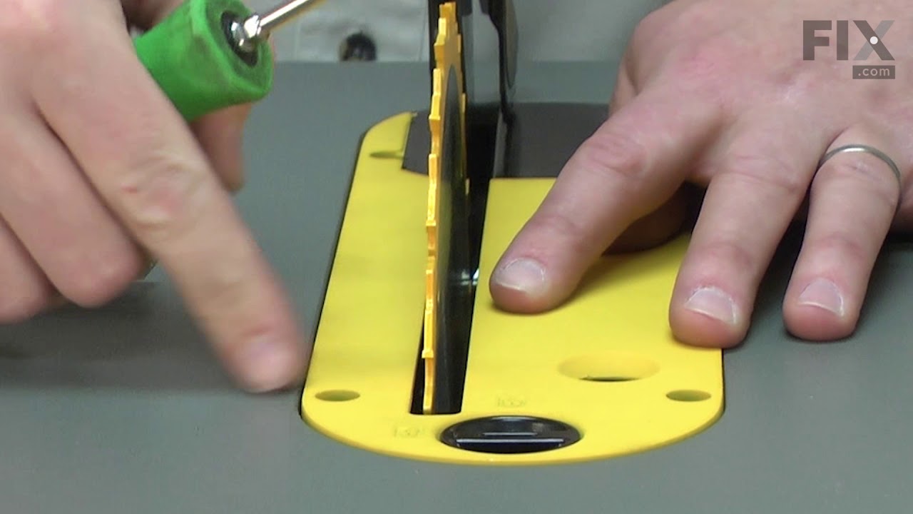 OEM DeWALT Table Saw Throat Plate Assembly [A26208] Ships Today